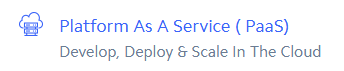 Platform As A Service